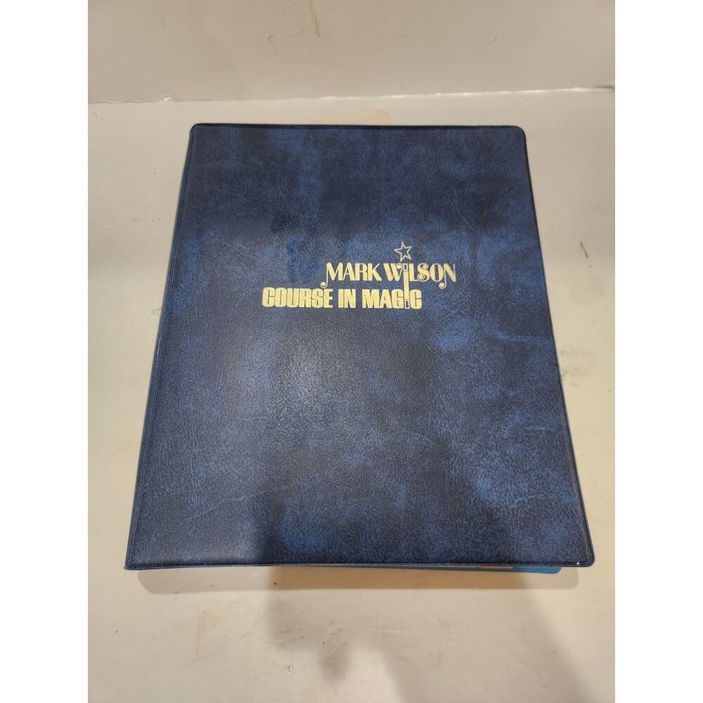 Mark Wilson Course in Magic Vintage First Printing 1975 Magic Book